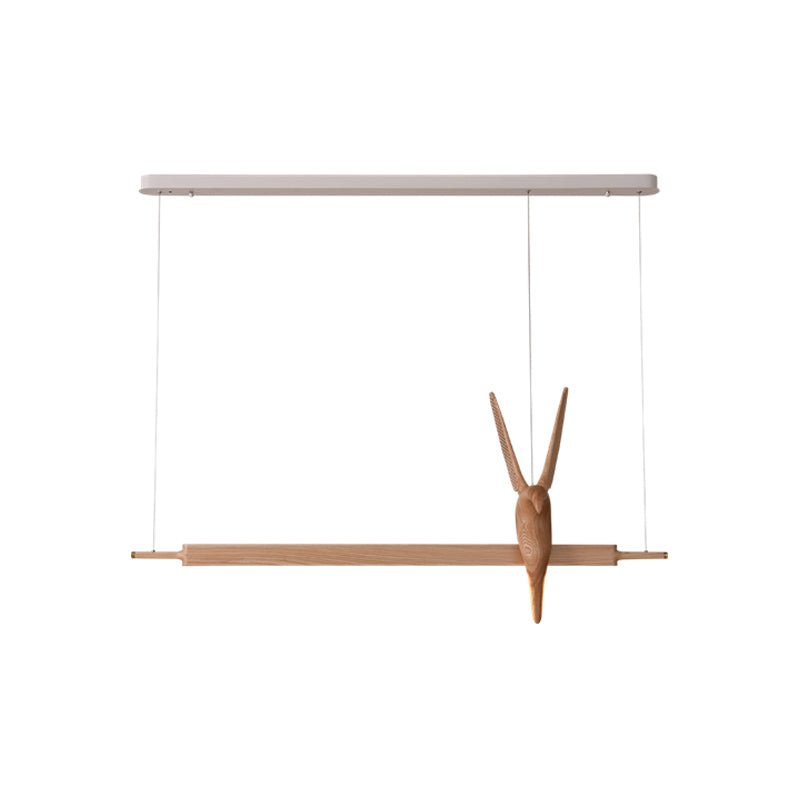 Coraara Wood Pendant Light-Moonnatur