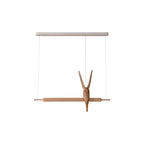 Coraara Wood Pendant Light-Moonnatur