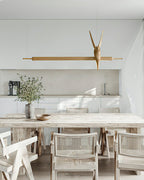Coraara Wood Pendant Light-Moonnatur