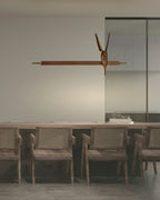 Coraara Wood Pendant Light-Moonnatur
