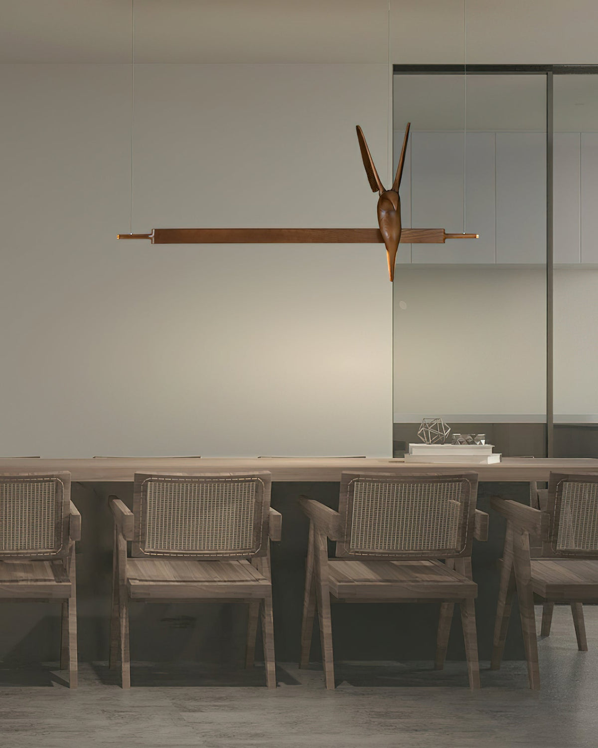 Coraara Wood Pendant Light-Moonnatur