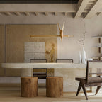Coraara Wood Pendant Light-Moonnatur