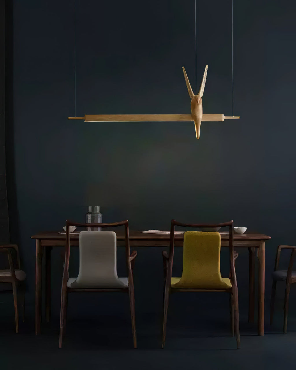 Coraara Wood Pendant Light-Moonnatur