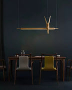 Coraara Wood Pendant Light-Moonnatur