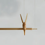 Coraara Wood Pendant Light-Moonnatur