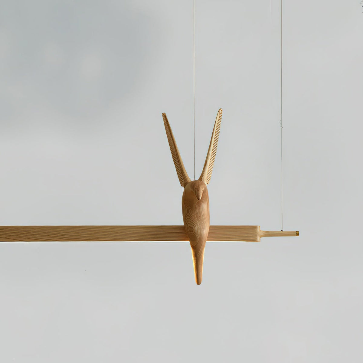 Coraara Wood Pendant Light-Moonnatur