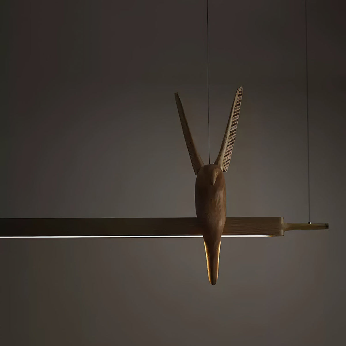 Coraara Wood Pendant Light-Moonnatur