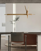 Coraara Wood Pendant Light-Moonnatur