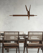 Coraara Wood Pendant Light-Moonnatur