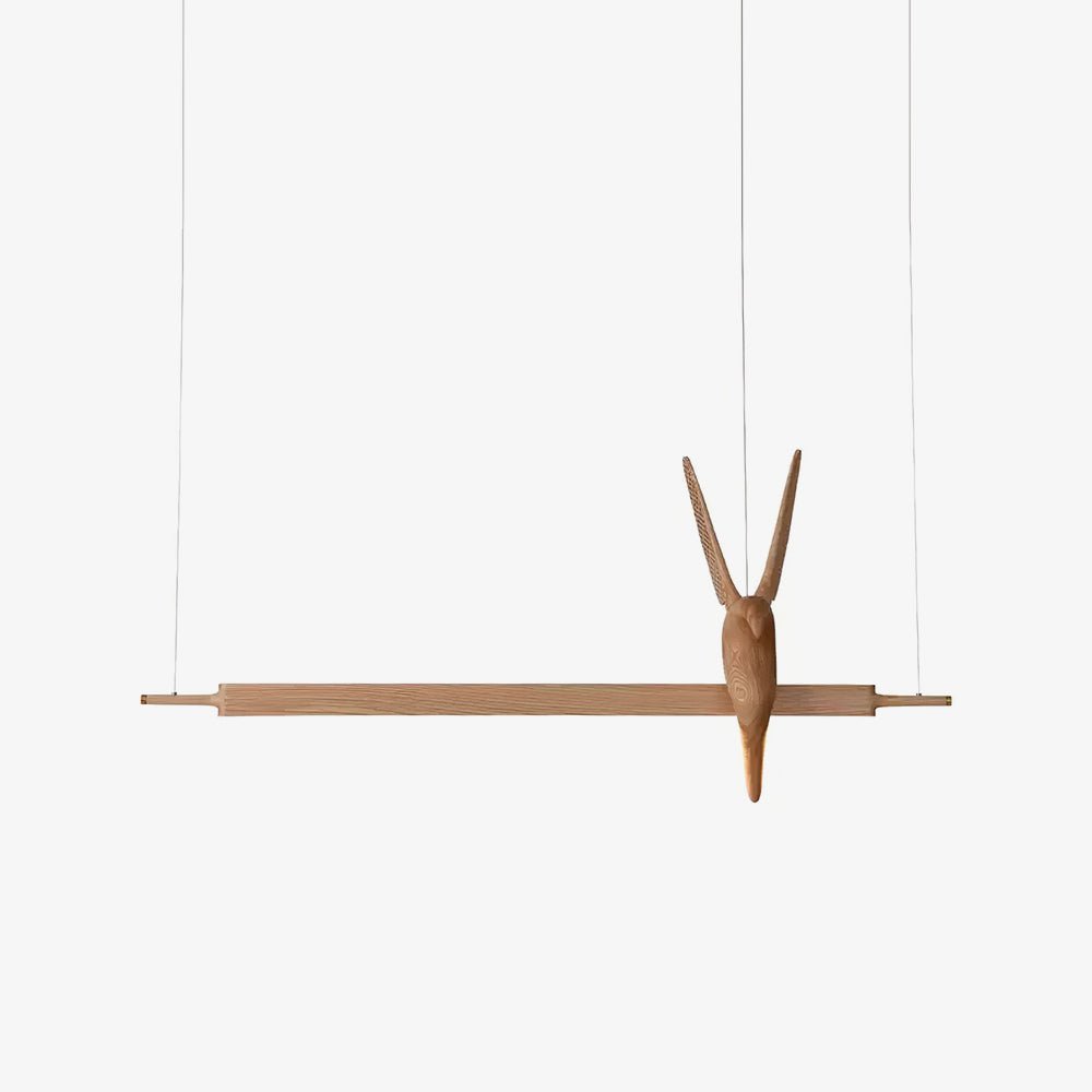 Coraara Wood Pendant Light-Moonnatur