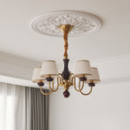 Thorenlyn Fabric Chandelier-Moonnatur
