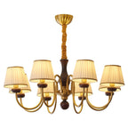 Thorenlyn Fabric Chandelier-Moonnatur