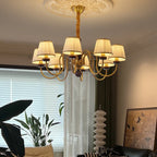 Thorenlyn Fabric Chandelier-Moonnatur