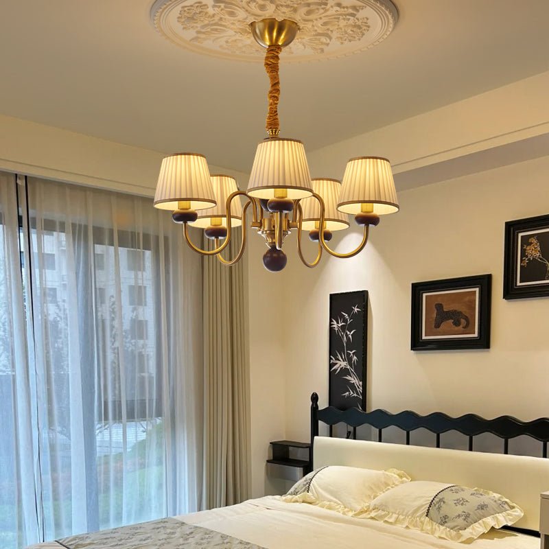 Thorenlyn Fabric Chandelier-Moonnatur