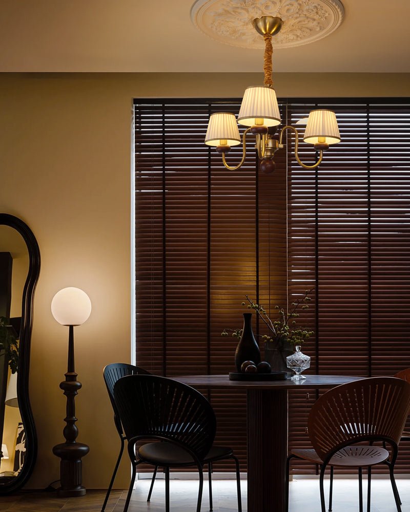 Thorenlyn Fabric Chandelier-Moonnatur