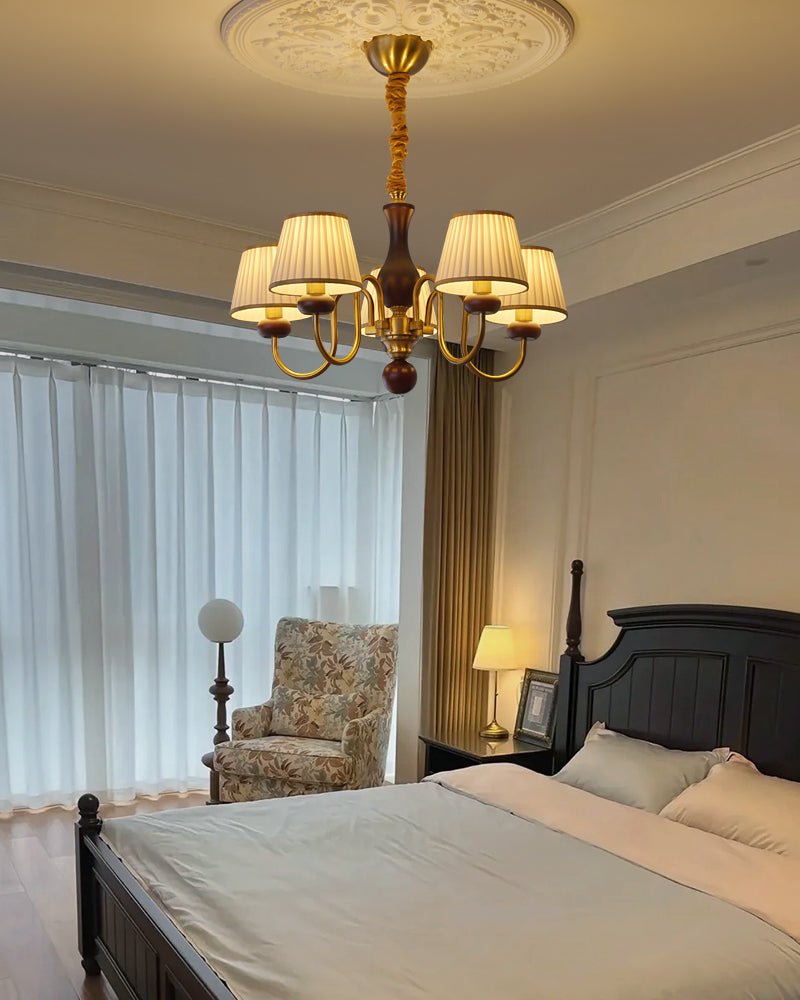 Thorenlyn Fabric Chandelier-Moonnatur
