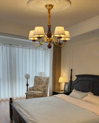 Thorenlyn Fabric Chandelier-Moonnatur