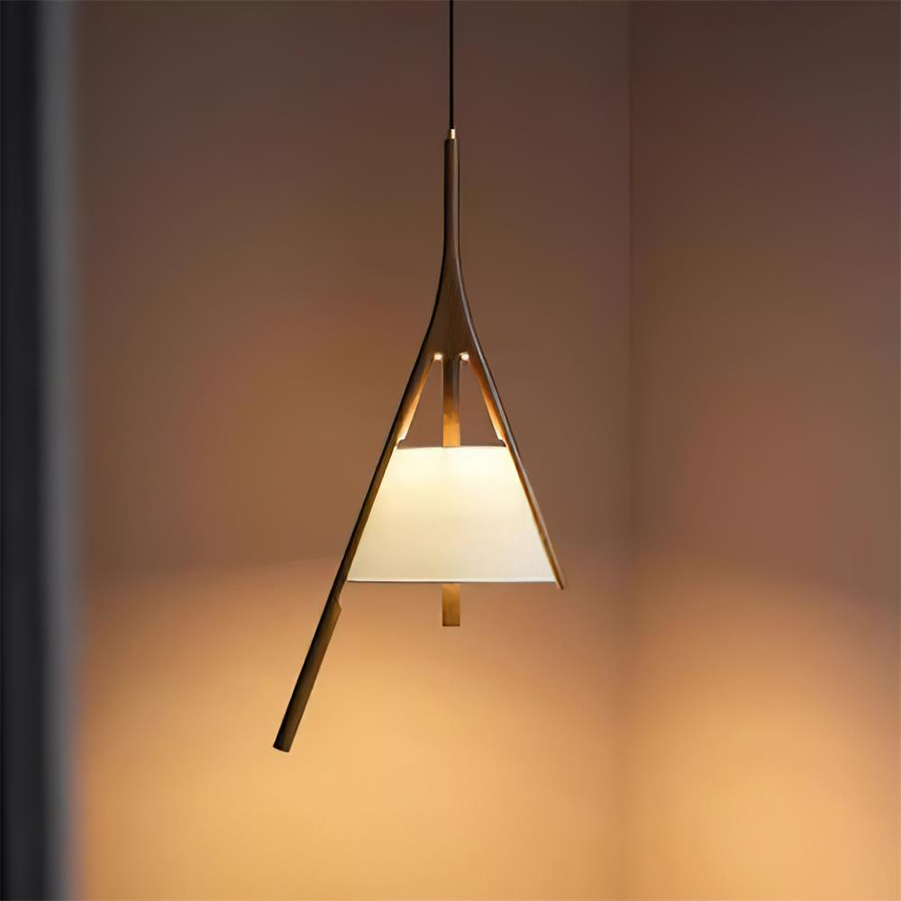 Rhodenelle Fabric Pendant Light-Moonnatur