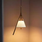 Rhodenelle Fabric Pendant Light-Moonnatur