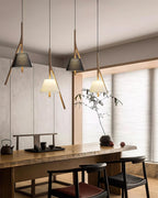Rhodenelle Fabric Pendant Light-Moonnatur