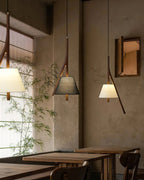 Rhodenelle Fabric Pendant Light-Moonnatur
