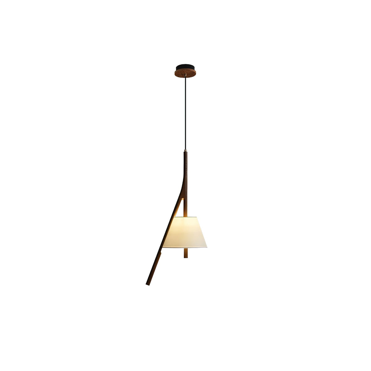 Rhodenelle Fabric Pendant Light-Moonnatur