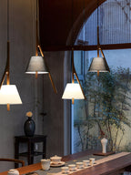 Rhodenelle Fabric Pendant Light-Moonnatur