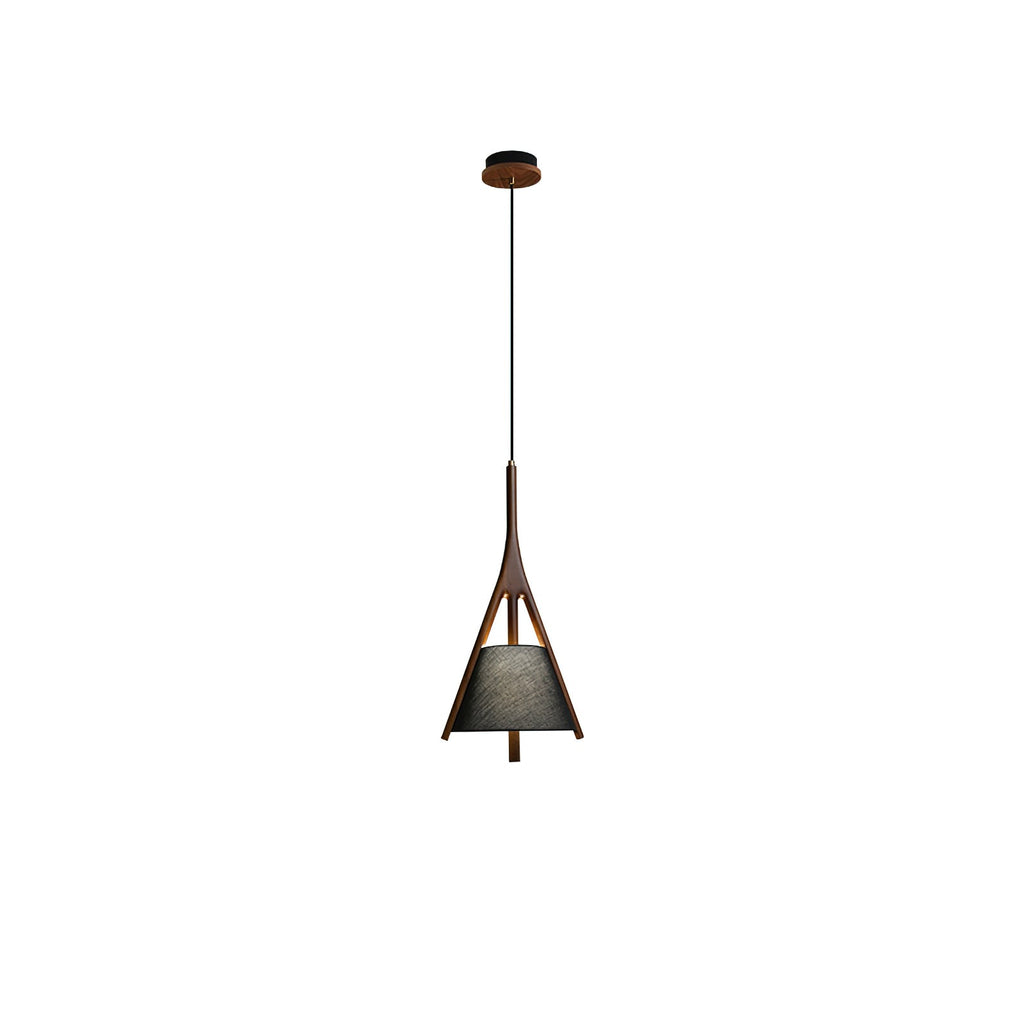Rhodenelle Fabric Pendant Light-Moonnatur