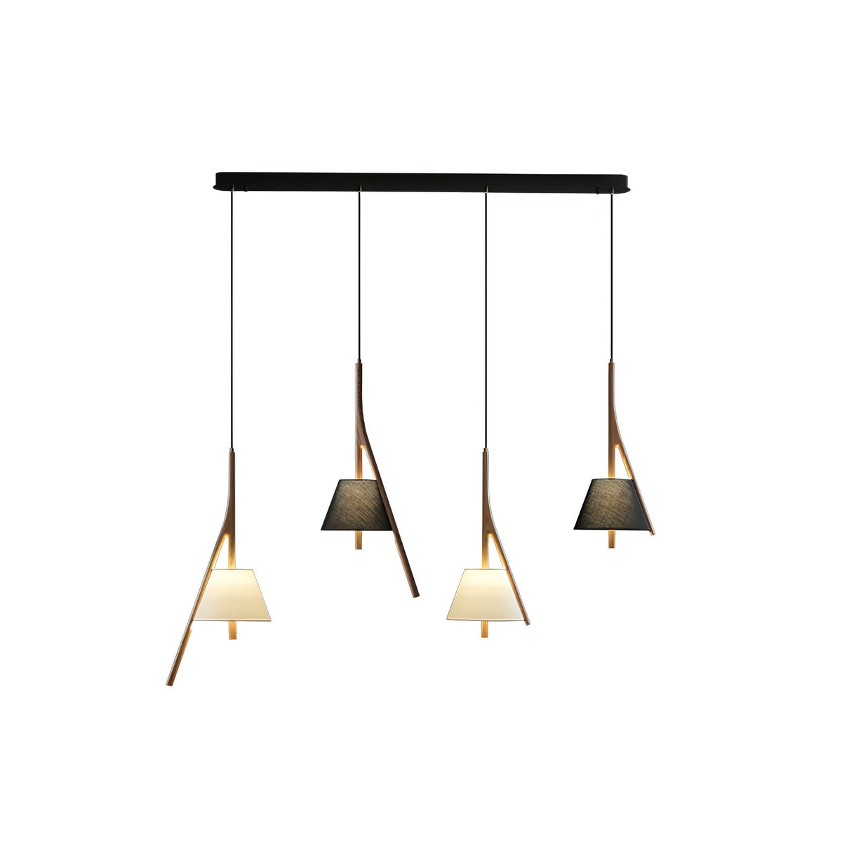 Rhodenelle Fabric Pendant Light-Moonnatur