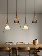 Rhodenelle Fabric Pendant Light-Moonnatur