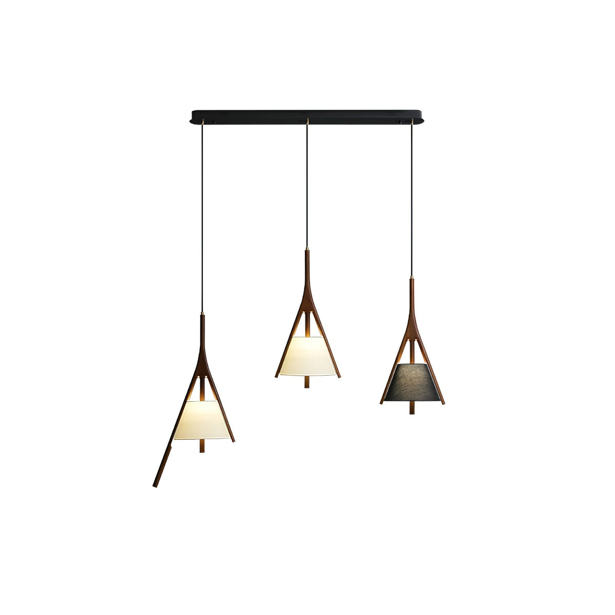 Rhodenelle Fabric Pendant Light-Moonnatur
