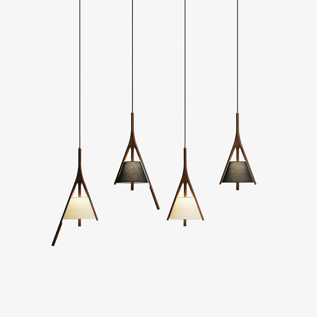 Rhodenelle Fabric Pendant Light-Moonnatur