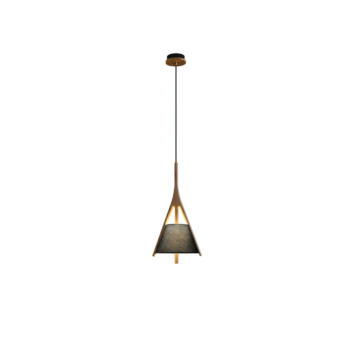 Rhodenelle Fabric Pendant Light-Moonnatur