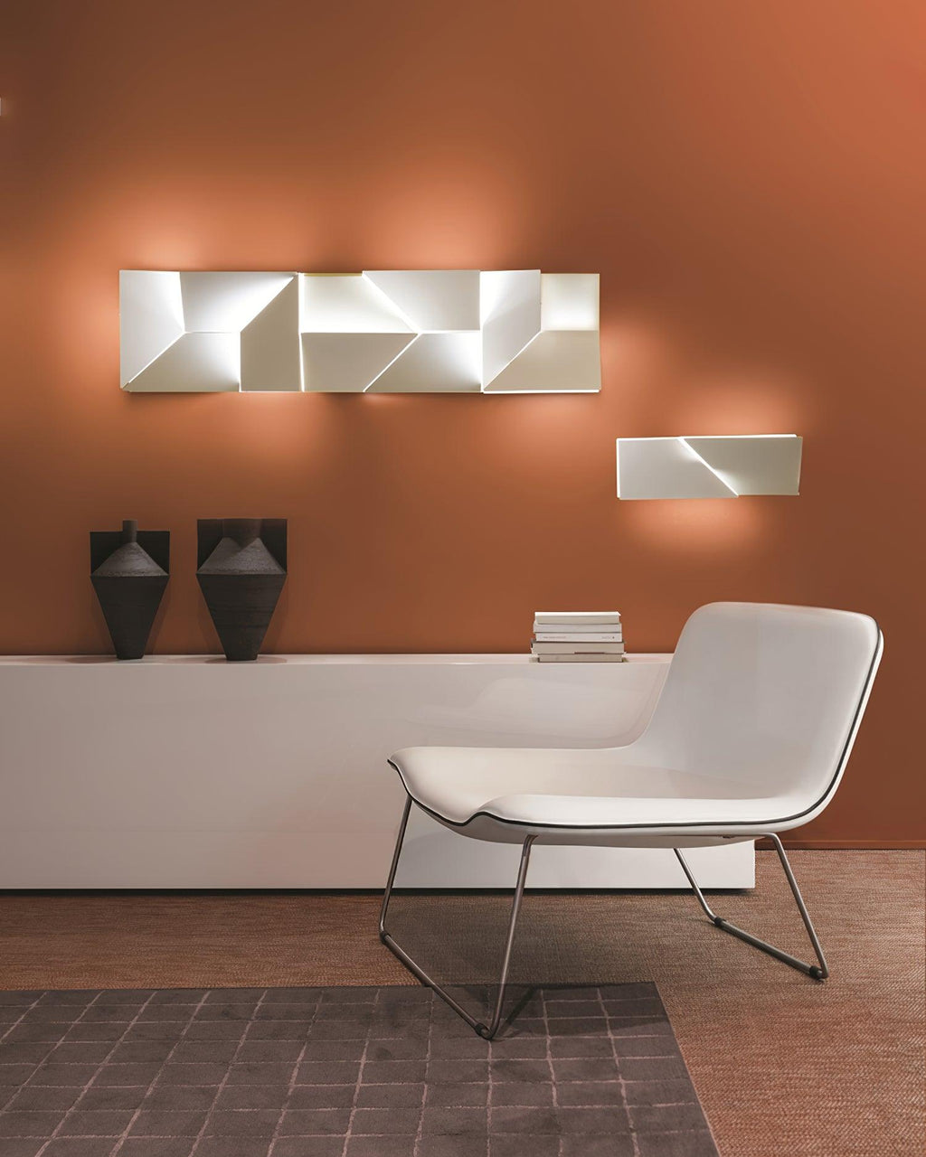Casteris Aluminium Wall Light-Moonnatur