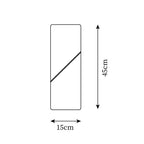 Casteris Aluminium Wall Light-Moonnatur
