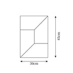 Casteris Aluminium Wall Light-Moonnatur