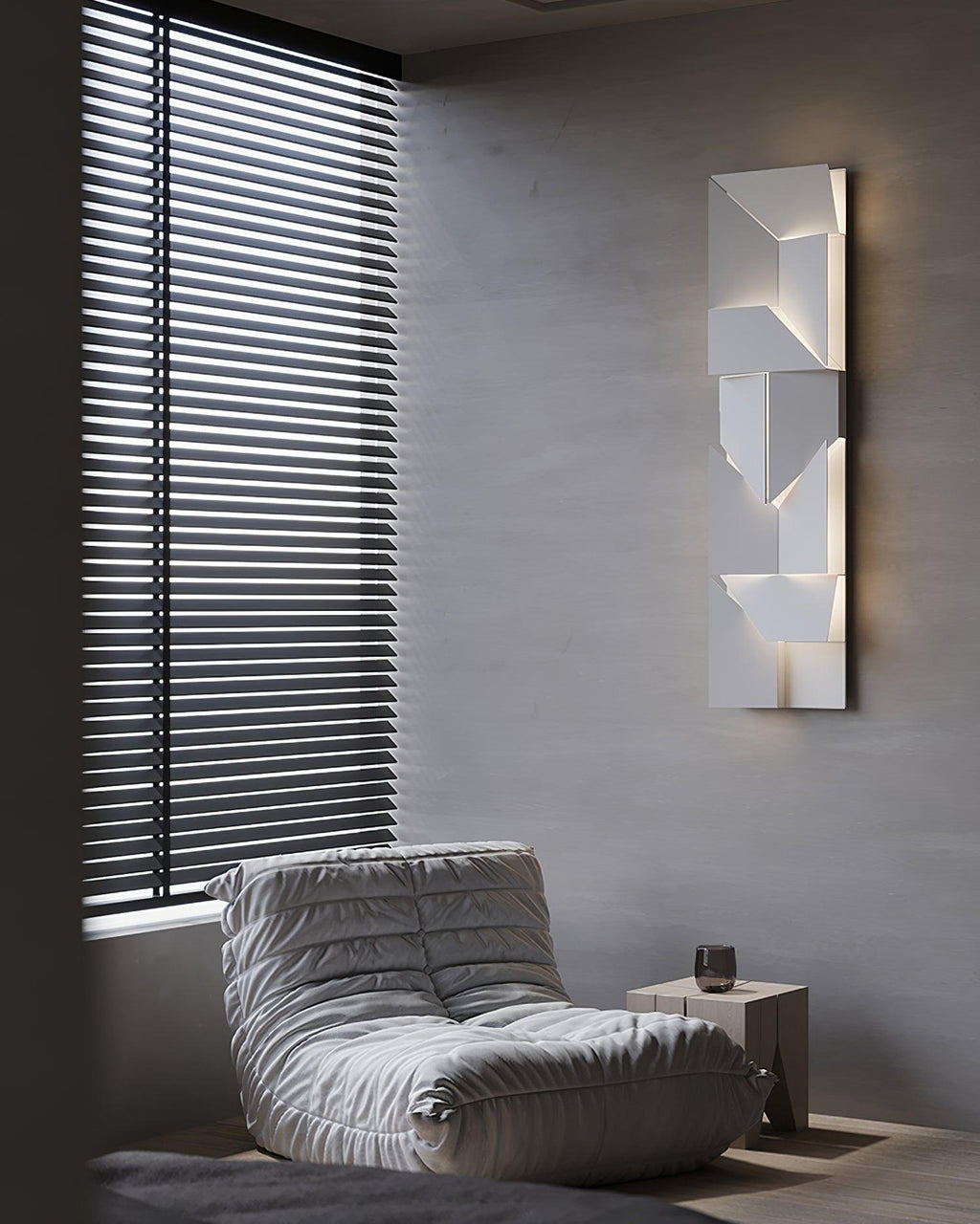 Casteris Aluminium Wall Light-Moonnatur