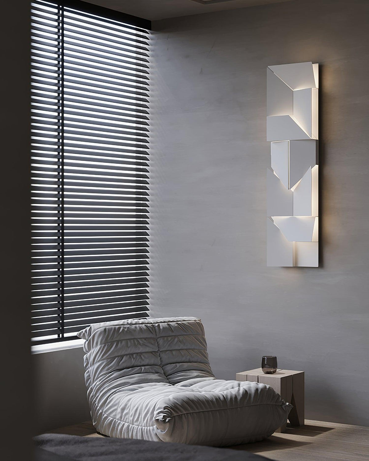 Casteris Aluminium Wall Light-Moonnatur