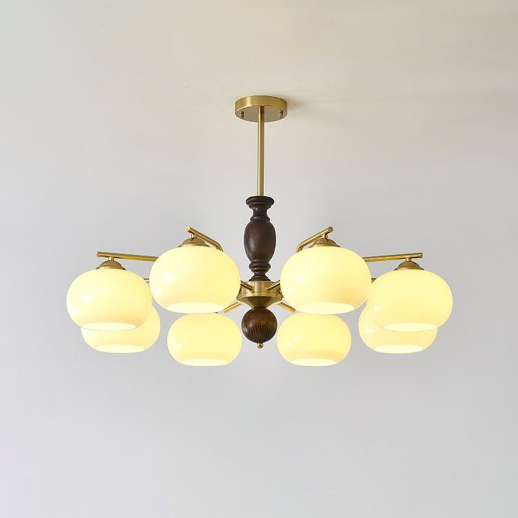 Perenlyn Glass Chandelier-Moonnatur