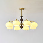 Perenlyn Glass Chandelier-Moonnatur
