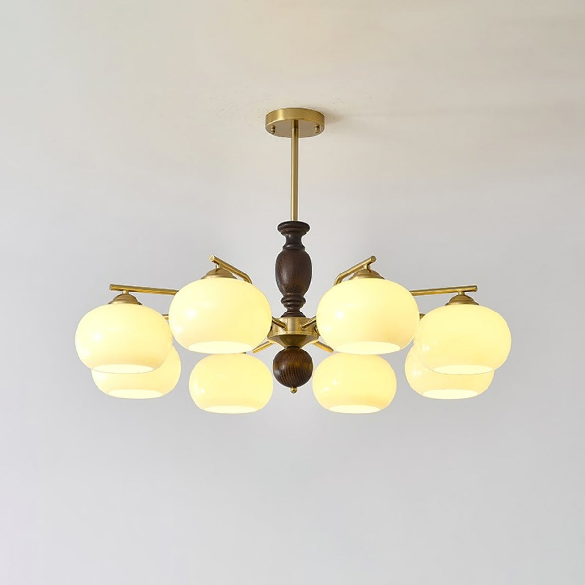 Perenlyn Glass Chandelier-Moonnatur