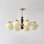 Perenlyn Glass Chandelier-Moonnatur