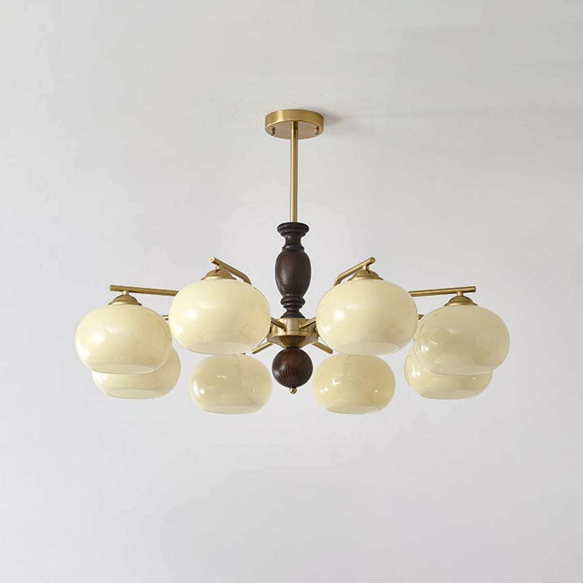 Perenlyn Glass Chandelier-Moonnatur