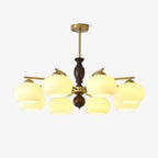 Perenlyn Glass Chandelier-Moonnatur