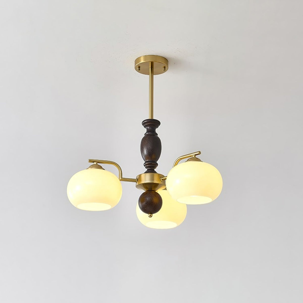 Perenlyn Glass Chandelier-Moonnatur