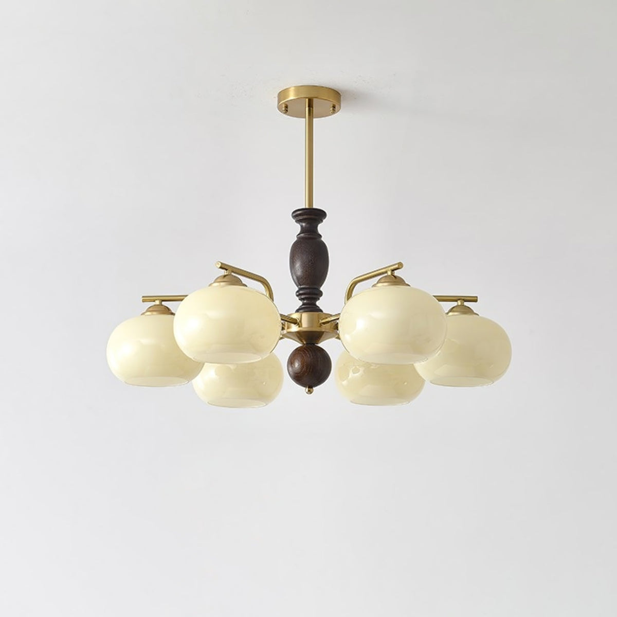 Perenlyn Glass Chandelier-Moonnatur