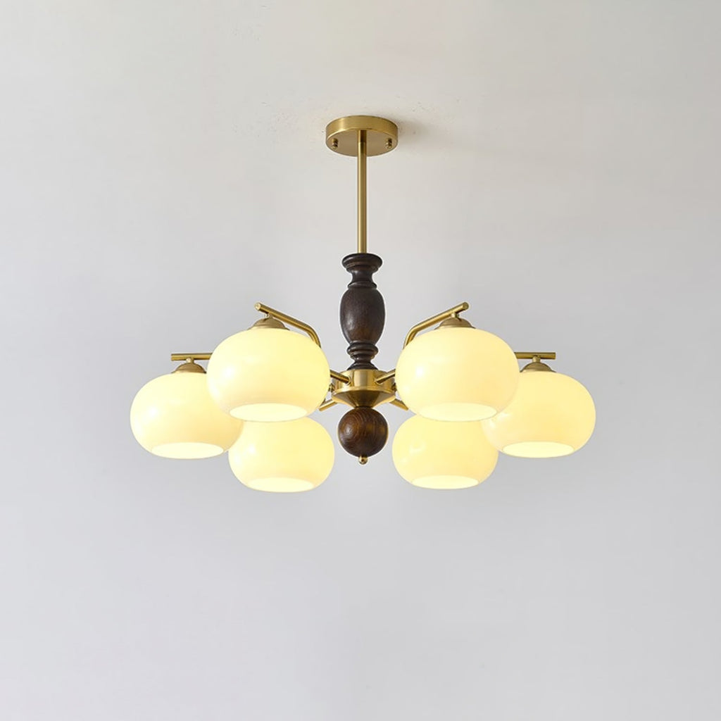 Perenlyn Glass Chandelier-Moonnatur