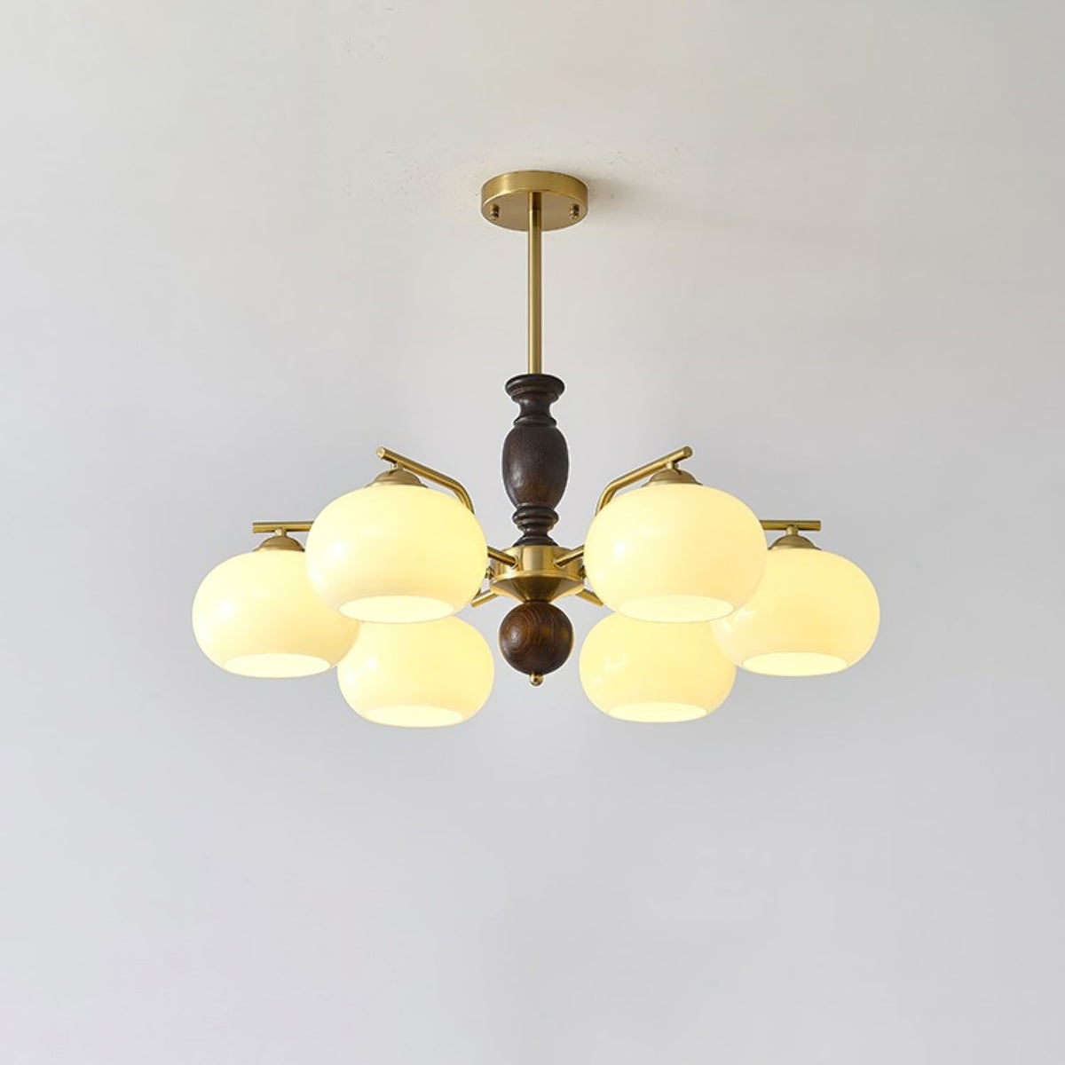 Perenlyn Glass Chandelier-Moonnatur