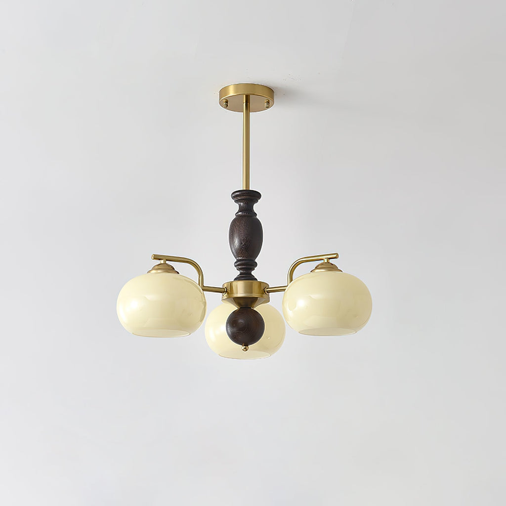 Perenlyn Glass Chandelier-Moonnatur