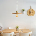 Elrenwyn Walnut Pendant Light-Moonnatur